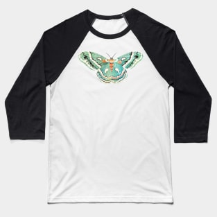 Blue Moth Baseball T-Shirt